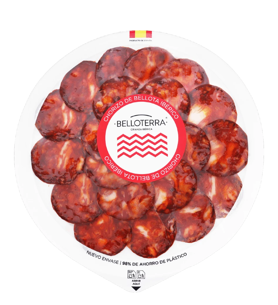 comprar chorizo de bellota ibérico loncheado