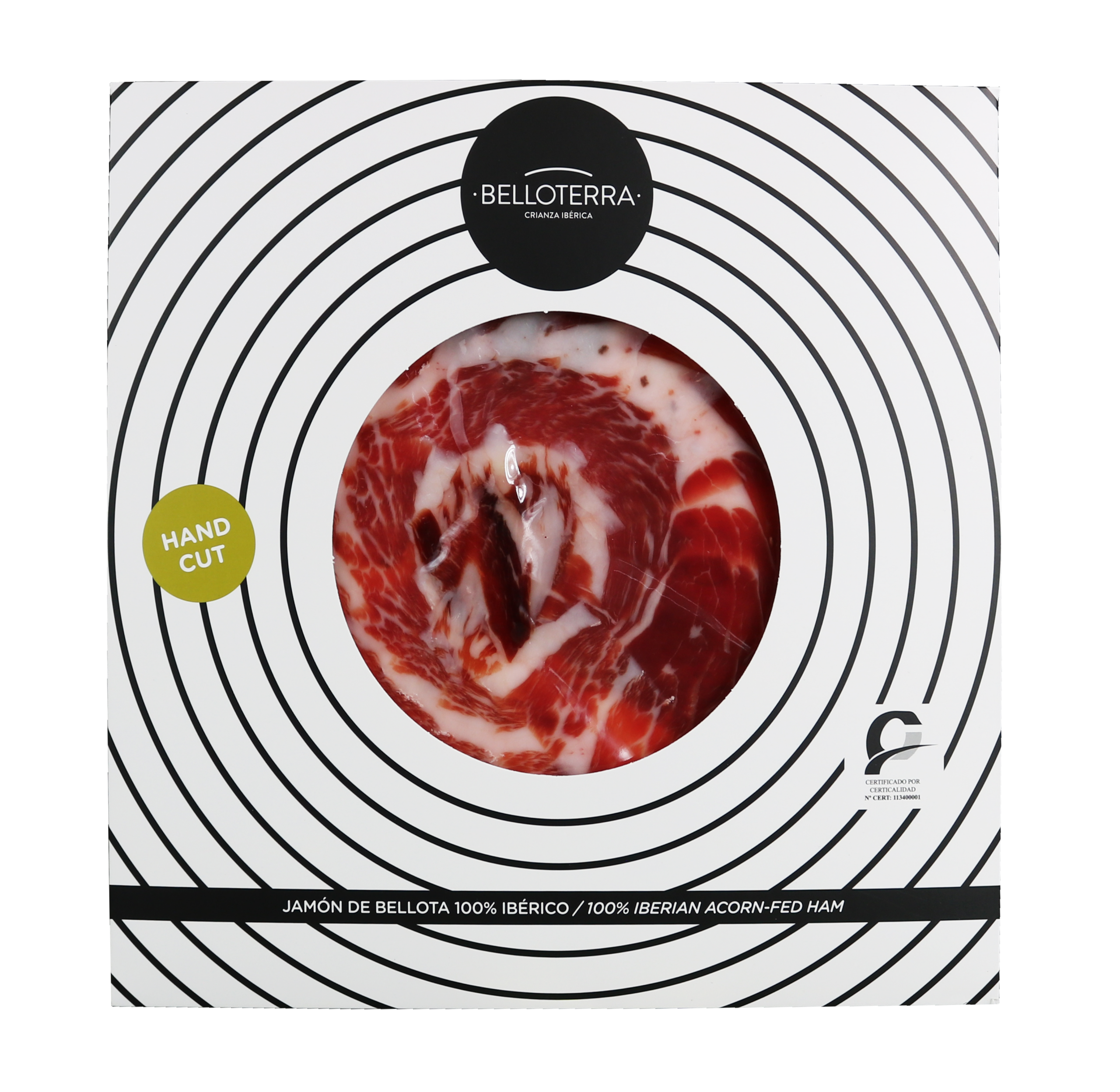 100% Ibérico de Bellota Ham D.O. - Sliced