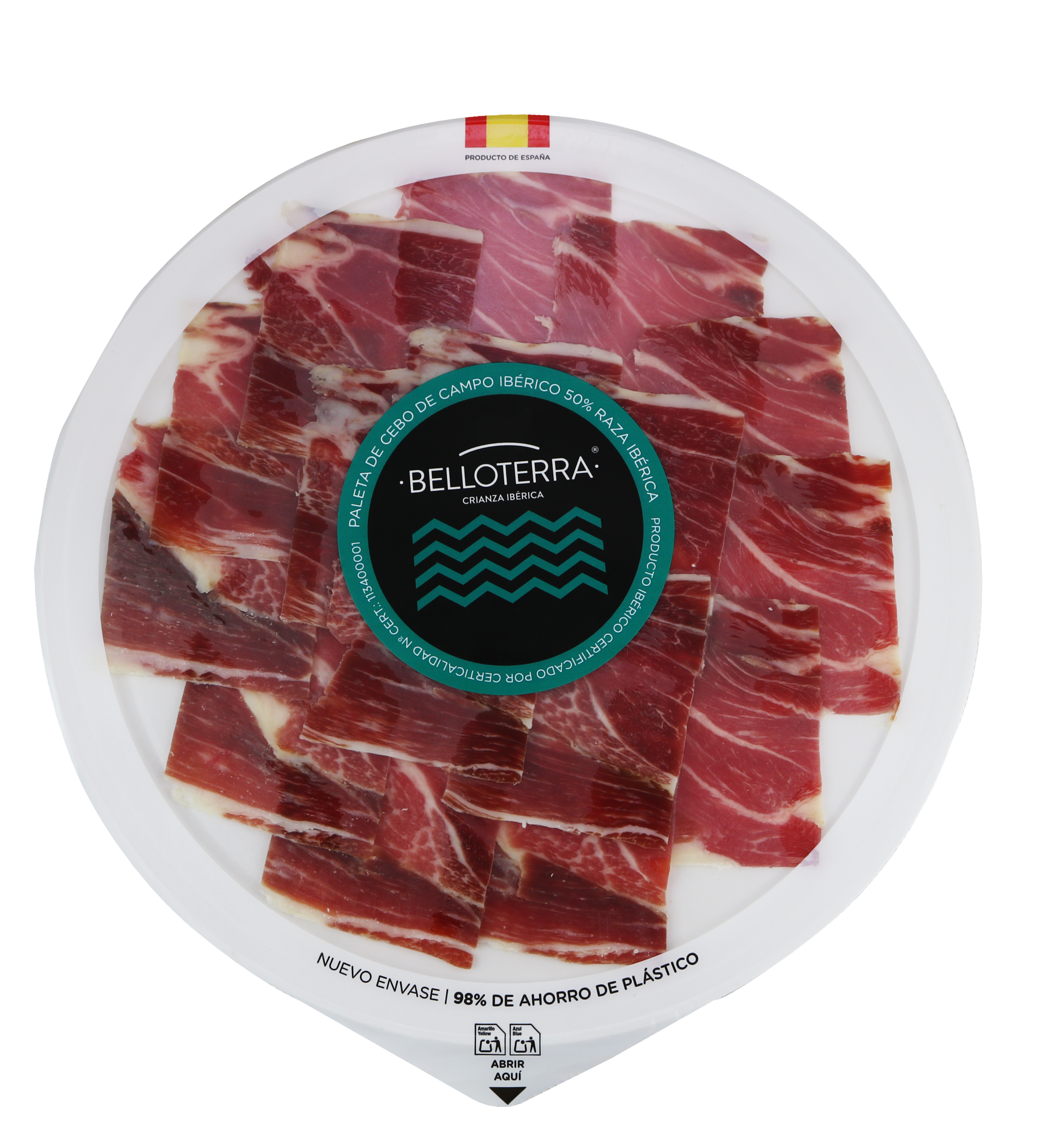 Épaule ibérique 50% de finition en plein air – Tranché