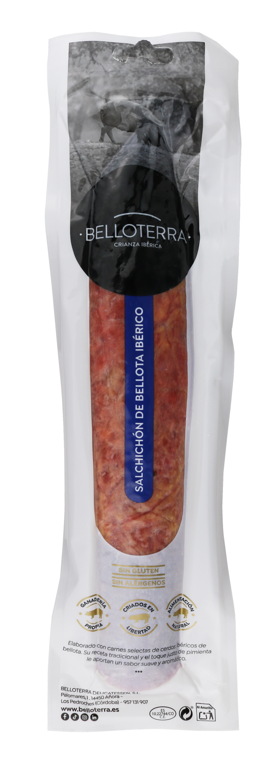 Salchichón Cular de Bellota Ibérico